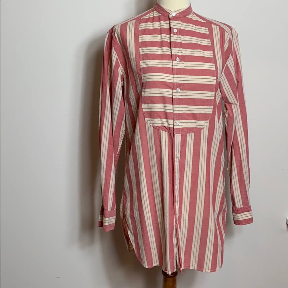 Classic Ralph Lauren stripe shirt tunic blue label